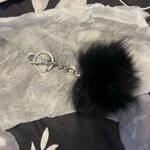 Michael Kors Puff keychain NWOT
